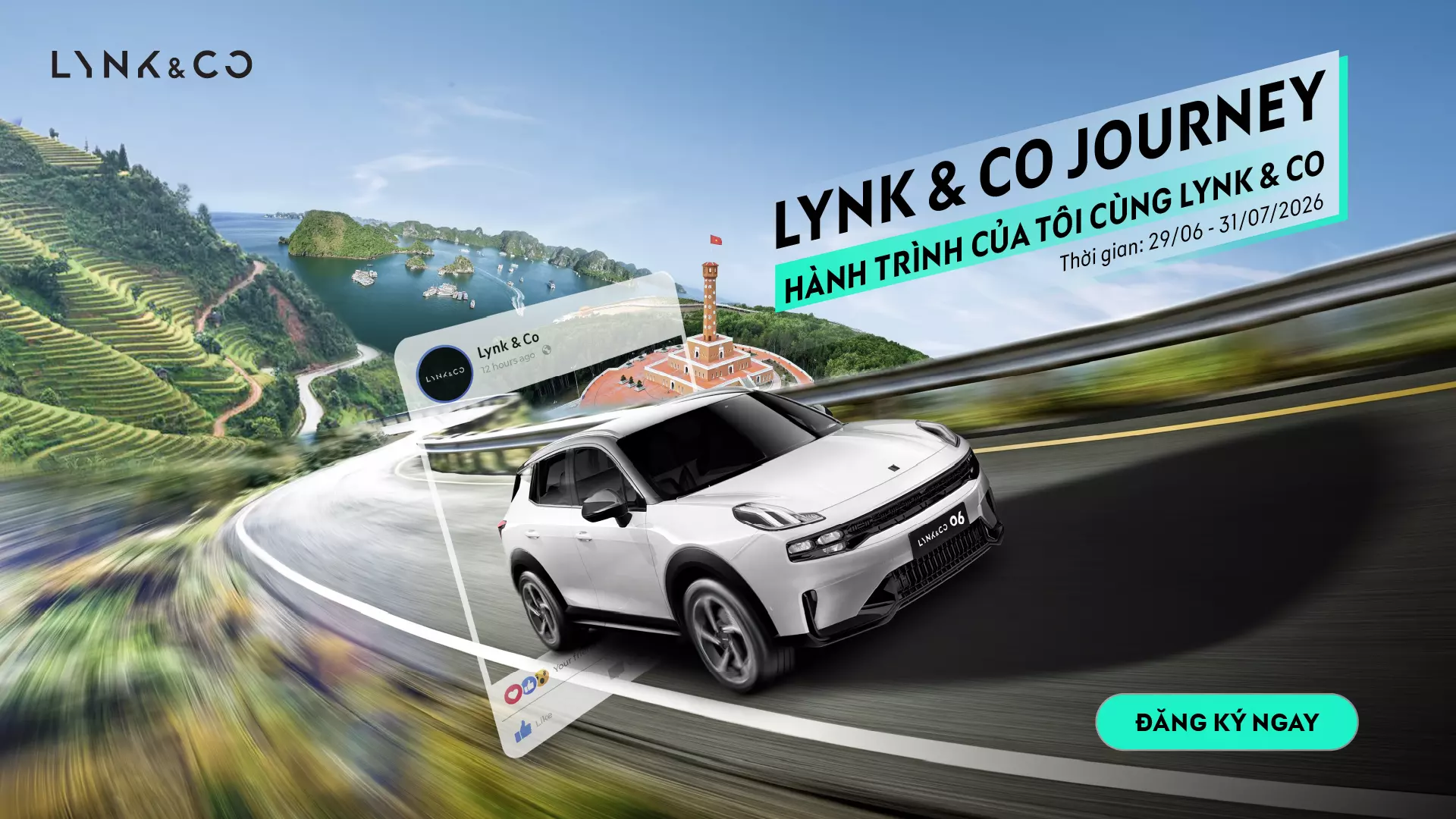 Hướng dẫn tham gia chương trình My Lynk & Co Journey - Hành trình của tôi cùng Lynk & Co